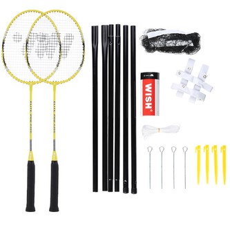 ALUMTEC 4466 ŽLUTÁ SADA RAKET NA BADMINTON WISH