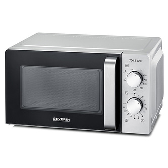 Mikrovlnná trouba Severin, MW 7780, 2v1, gril, objem 17 L, 9 úrovní výkonu, 700/900 W