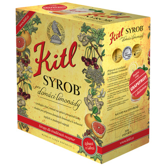Kitl Syrob Grapefruit 5l - bag-in-box