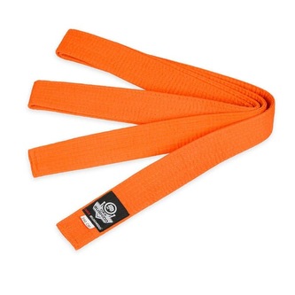OBI-O 240 CM ORANŽOVÝ PÁS KE KIMONU DBX BUSHIDO