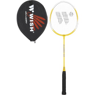 ALUMTEC 215 ŽLUTÁ BADMINTONOVÁ RAKETA WISH