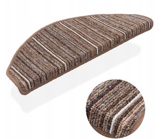 Nášlap na schody COLOR hnědá 28x67 cm MultiDecor