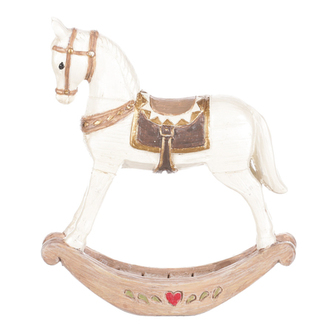 Koník houpací, polyresinová dekorace