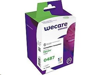 WECARE ARMOR cartridge pro Epson Stylus Photo R300 (T048740), 1xBk+C+M+Y+PhC+PhM