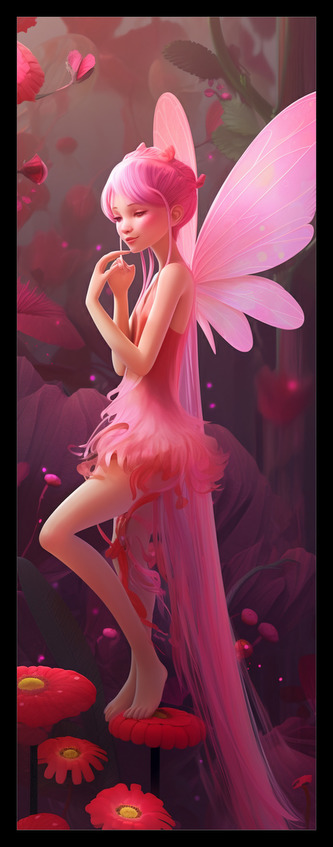 Sběratelská záložka - Víly 4