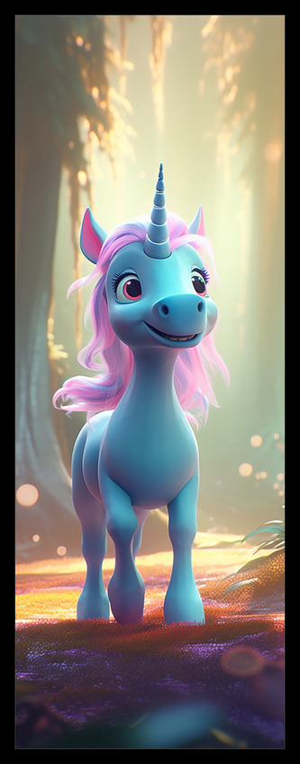 Sběratelská záložka - Jednorožci 1