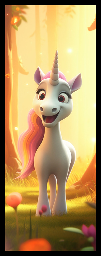 Sběratelská záložka - Jednorožci 3