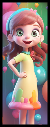 Sběratelská záložka - Panenky 5