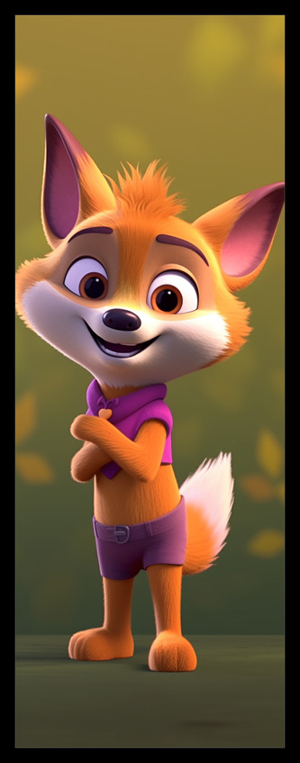 Sběratelská záložka - Lištičky 1