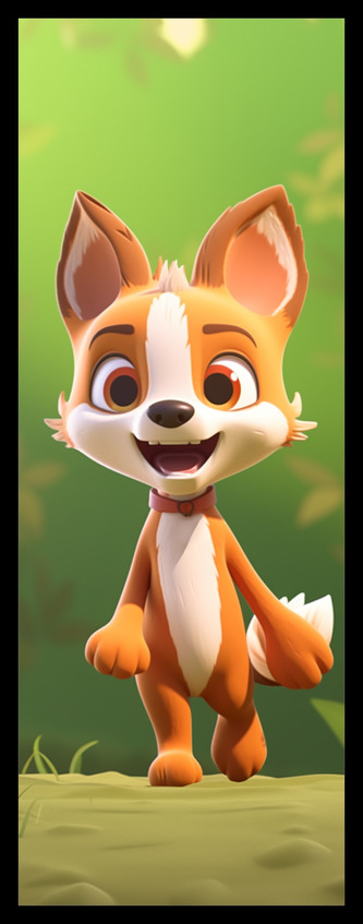 Sběratelská záložka - Lištičky 4