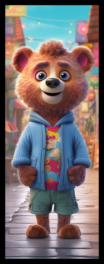 Sběratelská záložka - Medvídci 4