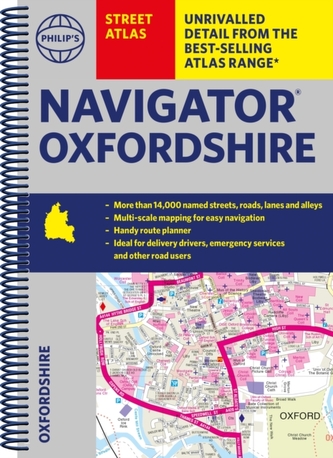 Philip's Navigator Street Atlas Oxfordshire