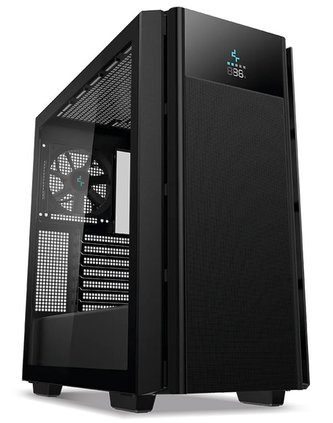 DEEPCOOL skříň CH510 MESH Digital / E-ATX / 120 mm fan / 1x USB 3.0 / 1x USB-C/ tvrzené sklo / mesh panel / černá DEEPCOOL skříň CH510 MESH Digital / E-ATX / 120 mm fan / 1x USB 3.0 / 1x USB-C/ tvrzené sklo / mesh panel / černá