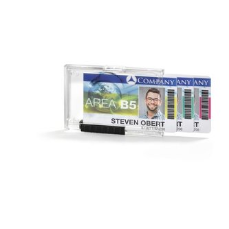Pouzdro na 3 ID karty Durable, 54 x 87 mm, čiré