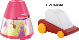 LED LAMPIČKA S PROJEKTOREM 2 v 1  + dárek lampička 71769/28/16 + 43262/32/10