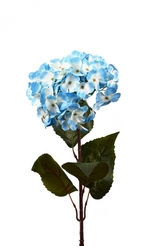 Umělá hortenzie modrá 75 cm