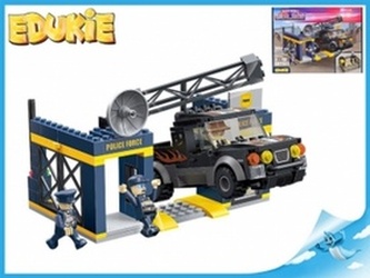 Edukie stavebnice Policejní stanice s autem