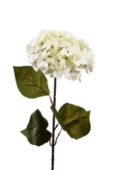Umělá hortenzie bílá 75 cm