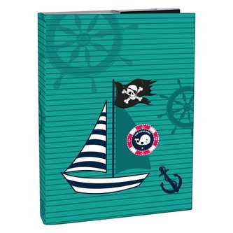 Box na sešity A4 s gumou, Ocean Pirate