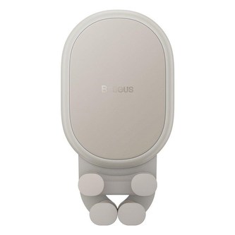 Baseus Stable Pro držák do auta (ventilace) s bezdrátovým nabíjením 15W, krémově bílá Baseus Stable Pro držák do auta (ventilace) s bezdrátovým nabíjením 15W, krémově bílá