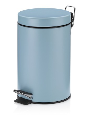 KELA Kosmetický koš Monaco kov modrá 3l KL-24290