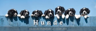 Literarischer Tischkalender Hunde 2024
