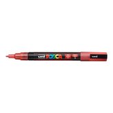 Akrylový popisovač "Posca PC-3ML", lesklá červená, 0,9-1,3 mm, UNI 2UPC3MLP