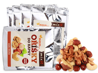 Mixit Oříšky do kapsy 5 x 80 g