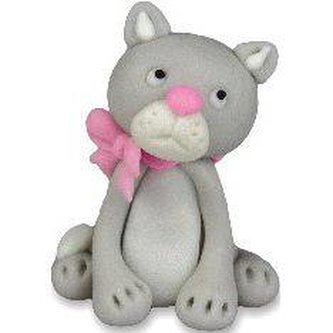 Cukrová figurka kočička 7cm - Dekor Pol