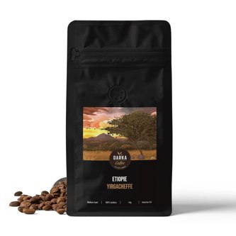 Etiopie Yirgacheffe, balení 1 kg Etiopie Yirgacheffe, balení 1 kg