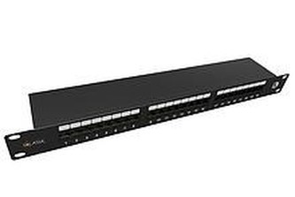 Solarix Patch panel Solarix 24 x RJ45 CAT5E STP 1U SX24-5E-STP-BK-N Solarix Patch panel Solarix 24 x RJ45 CAT5E STP 1U SX24-5E-STP-BK-N