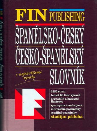 Španělsko-český, Česko-španělský slovník