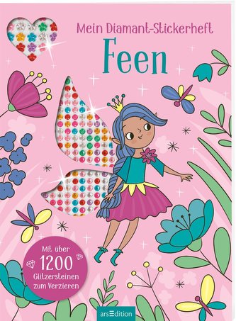 Mein Diamant-Stickerheft - Feen