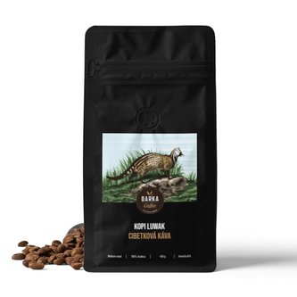 Kopi Luwak Exclusive - zrnková káva 50 g Kopi Luwak Exclusive - zrnková káva 50 g