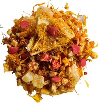 Z lásky - Mango-Pomeranč-Šafrán - ovocný čaj, balení 1 kg Z lásky - Mango-Pomeranč-Šafrán - ovocný čaj, balení 1 kg