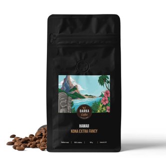 Hawaii Kona Extra Fancy, balení 200 g Hawaii Kona Extra Fancy, balení 200 g