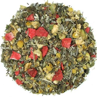 Horké jahody - Ajurvédský čaj, balení 1 kg