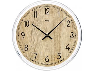 Designové nástěnné hodiny 9631 AMS 23cm