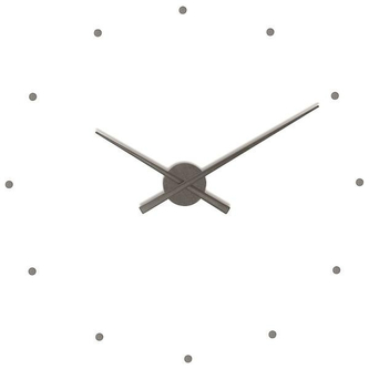 Designové nástěnné hodiny NOMON OJ grafitové 80cm