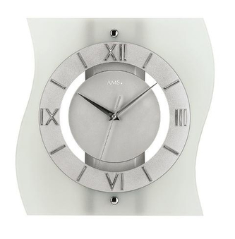 Nástěnné hodiny 5909 AMS řízené rádiovým signálem 32cm