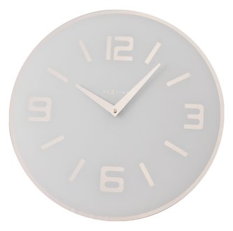 Designové nástěnné hodiny 8148wi Nextime Shuwan 43cm