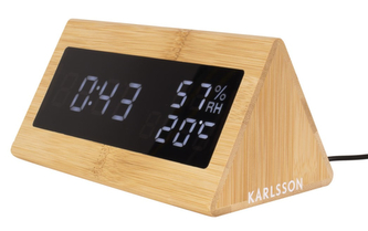 Designový LED budík - hodiny 5728 Karlsson 16cm Designový LED budík - hodiny 5728 Karlsson 16cm