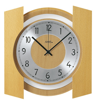 Nástěnné hodiny 5869/18 AMS řízené rádiovým signálem 27cm