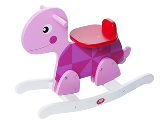 Dětská dřevěná houpací želva JIP0777PI