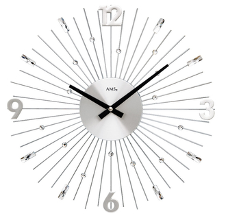 Designové nástěnné hodiny 9652 AMS 39cm