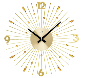 Designové nástěnné hodiny 9653 AMS 39cm