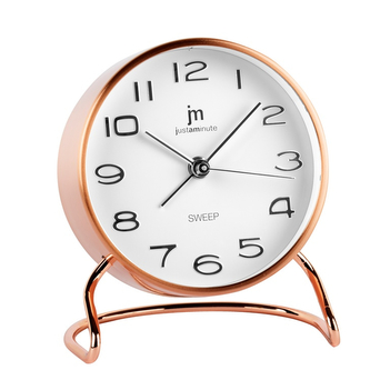 Designový budík JA7087R Lowell 12cm Designový budík JA7087R Lowell 12cm