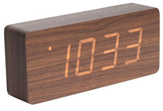 Designový LED budík - hodiny 5654DW Karlsson 21cm