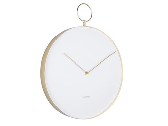 Designové nástěnné hodiny 5765WH Karlsson 34cm