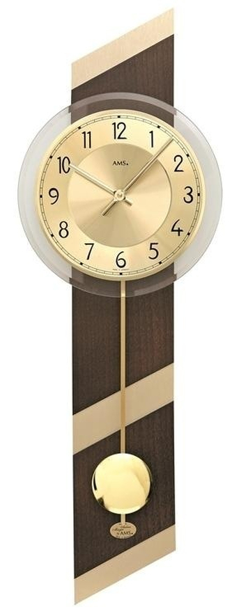 Kyvadlové nástěnné hodiny 7412 AMS 69cm